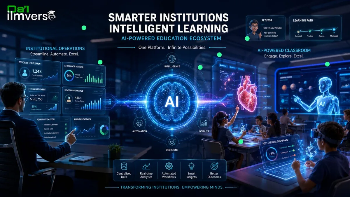 Smart Schooling: Transforming Institutional Operations and Classroom Learning with AI
